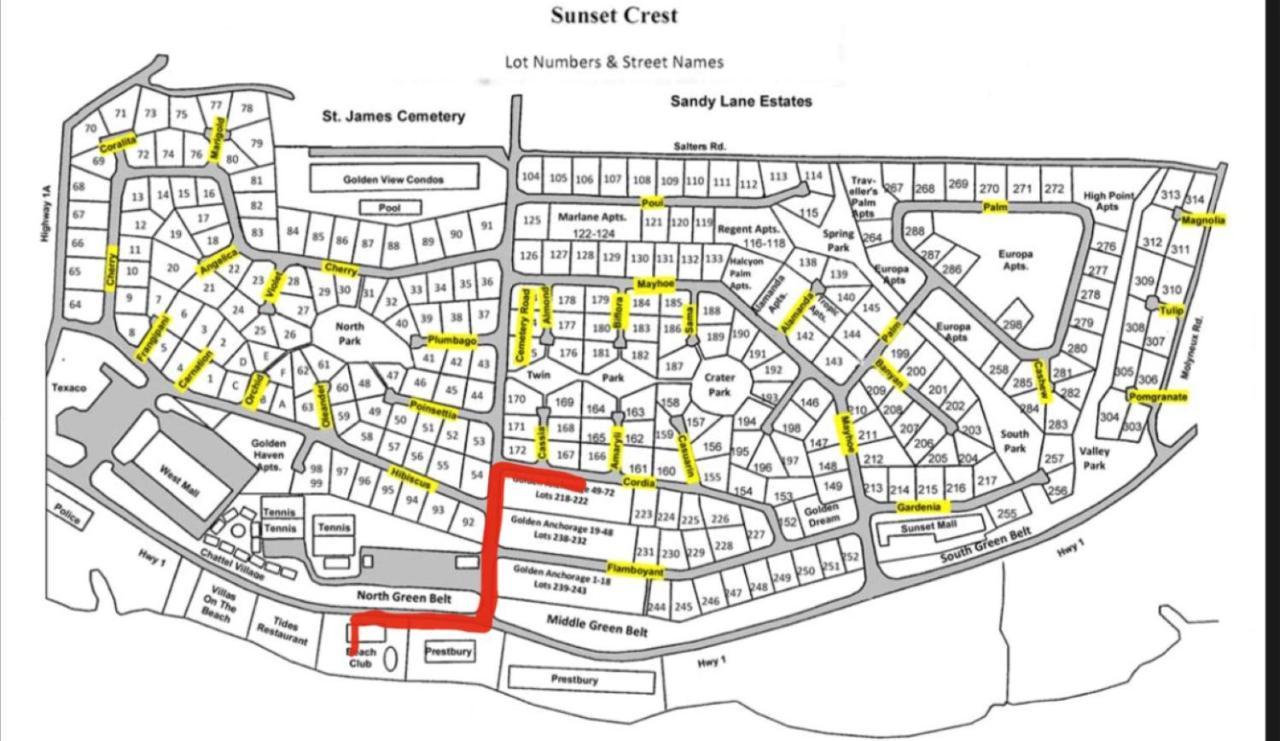 West Coast 1 Bedroom Apartment 66 - Close To Beach 圣詹姆斯 外观 照片